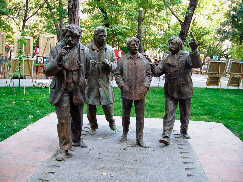 The Monuments and Sculptures of Yerevan